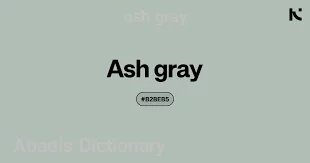ash gray